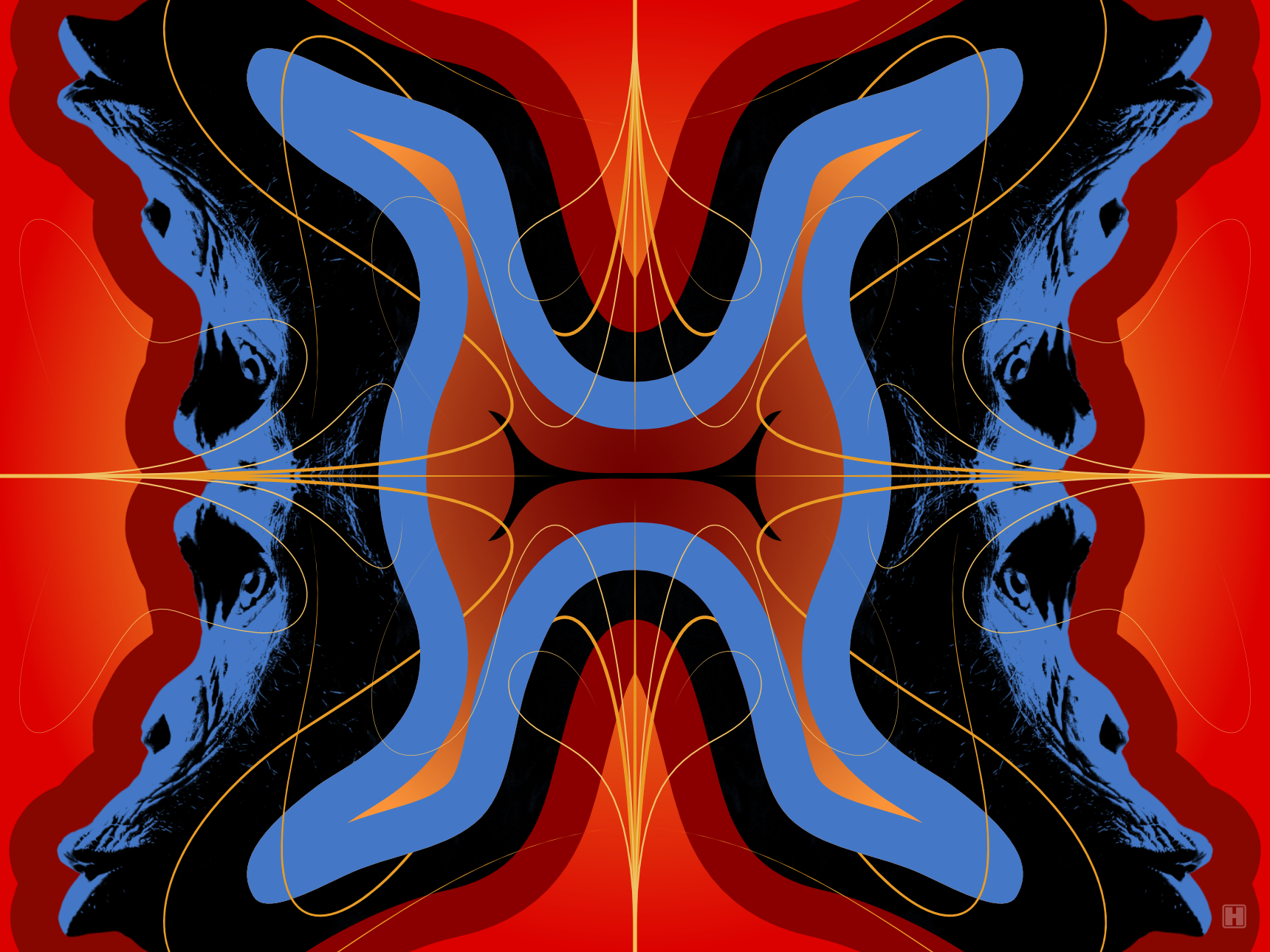 Simian Symmetry: Chimpanzee